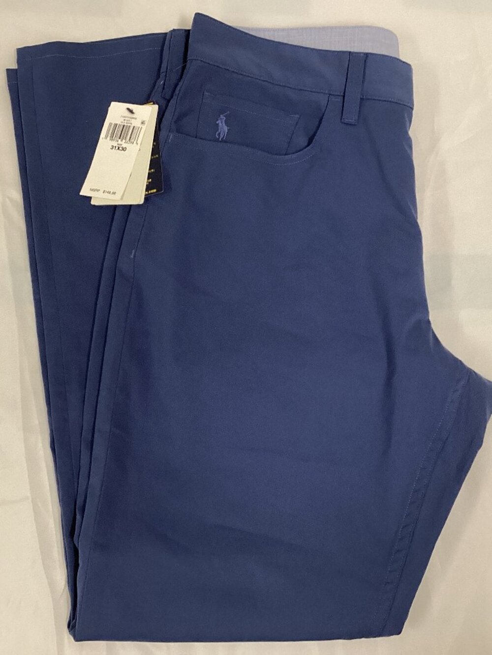 Polo Ralph Lauren Performance Golf Pants Blue 31x30 (Like New Condition)
